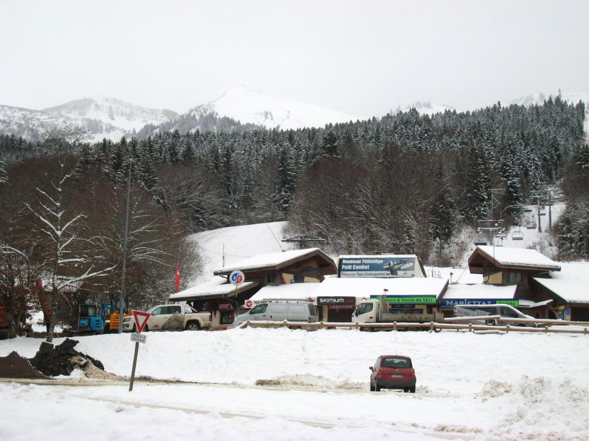 Appartement Au Pied Des Pistes, Avec Vue Sur La Montagne Bernex Zewnętrze zdjęcie